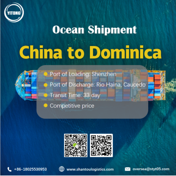 Sea Freight from Shenzhen to Caucedo