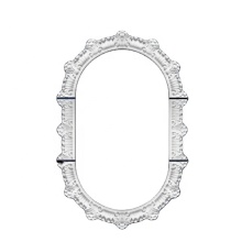 Gypsum Plaster Cornice Moulds for Ceiling Lamp and Light Fixtures