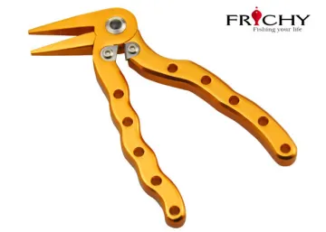 Orange Aluminum Bird Type Fly Fishing Pliers Tool For Fly Fishing Anglers 70 + Hrc