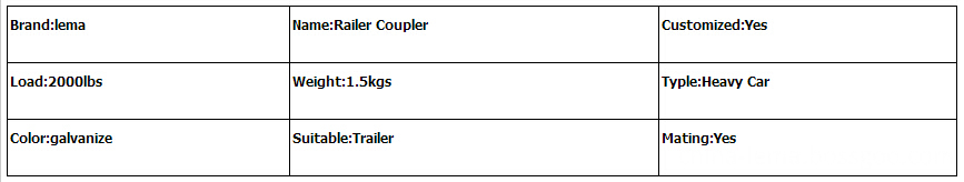 trailer coupler