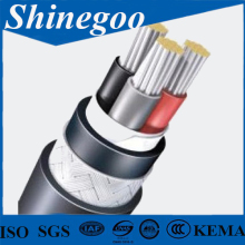 XLPE insulated PE sheathed armoured power cable