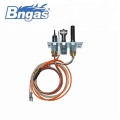 bagian pemanas gas perakitan pilot burner