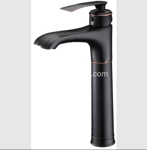 New Design Bathroom ORB Black Tall Basin Faucet