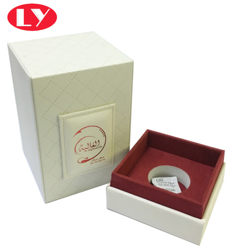 PU Leather Perfume Box For Spray Bottle