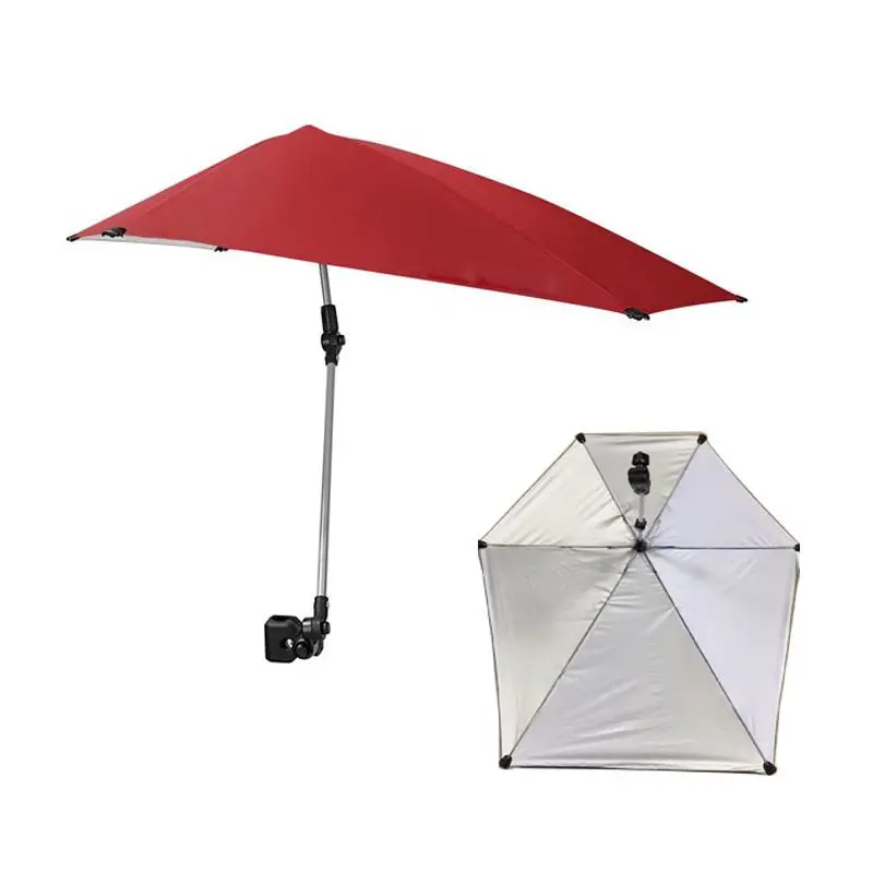 Clip Umbrella for The Beach Small Beach Chair Clamp Umbrella