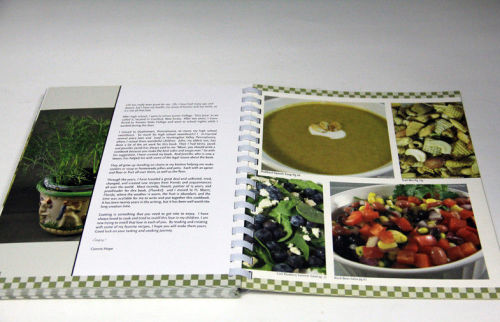 Customized Professional Cook Book Printing A4 With Uv Coating