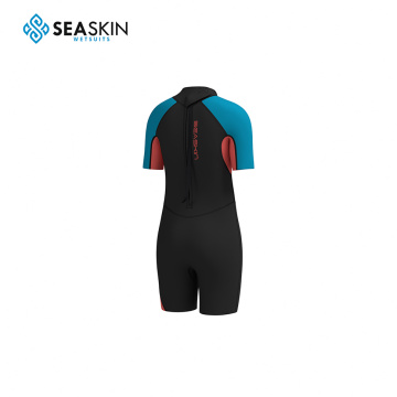 Seaskin Durable Boy's Shorty High Quality Diving Wetsuit