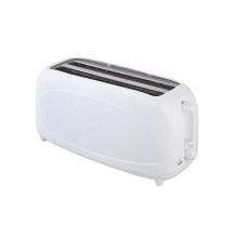 Electric 4-Slice Toaster with Removable Crumb Tray and Bagel Defrost Cancel Function