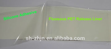 Transparent PET release adhesive paper for digital products