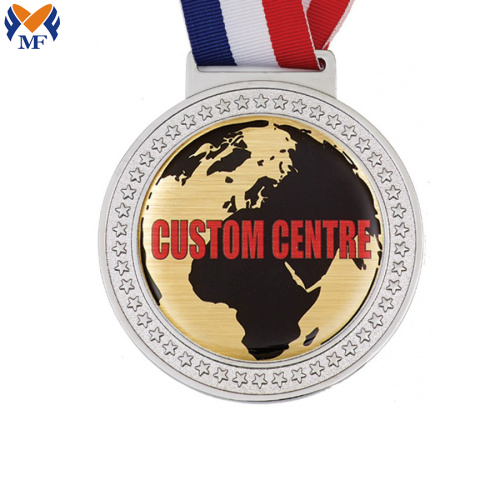 Custom with own design metal logo medals