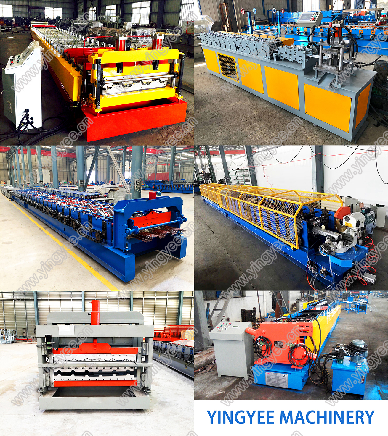 Automatische metalen stud- en trackrolvormingsmachine met verpakkingslijn