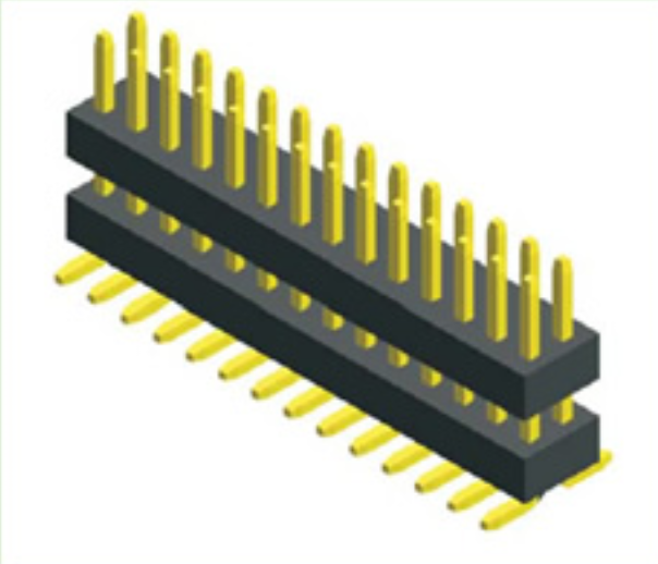 1.00mm Pitch Dual Row Dual Plastic SMT Type