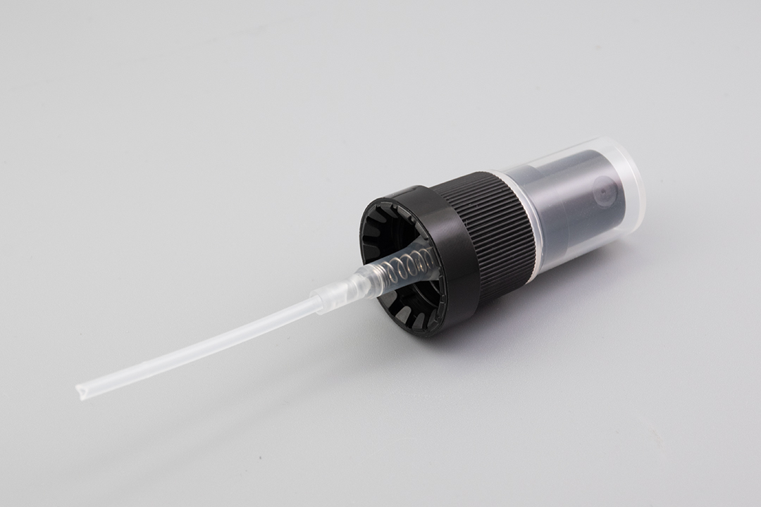 18/415 مشکی آجدار Tamper-Evident Fine Mist Sprayer 18/415 Black Ribbed Tamper-Evident Fine Mist Sprayer
