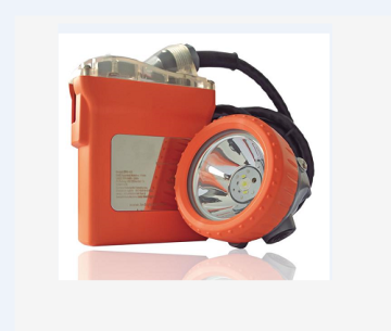 Rechargeable hat lamp with laser