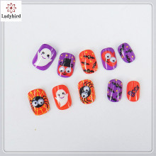 ladybird 2014 ABS simple kids artificial french nail tips