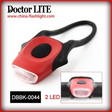 New Silicon bicycle light/bike lights,Red LED strobe bicycle light,bike flashing light