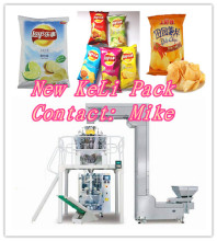 Potato chips automatic packaging machine