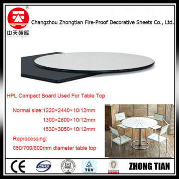 hpl compact table top high pressure laminate board fireproof board compact laminate board