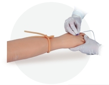 Elder Intravenous Injection Arm