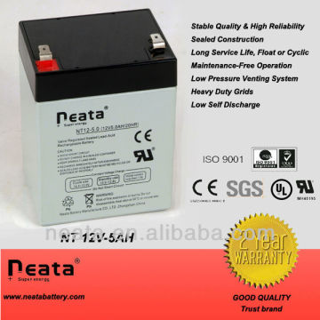 12V5.0AH battery for uninterruptible power supplies (UPS)