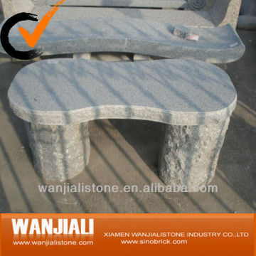Curved Stone Bench