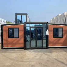 20ft Expandable Container House with Bathroom, Kitchen, and 2 Bedrooms