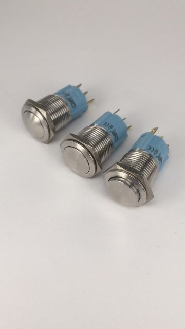 16mm IP67 Button Switch