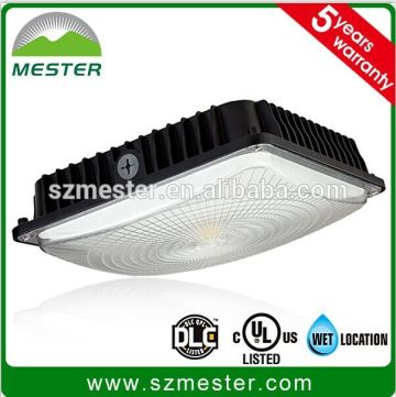 High Efficiency Canopy Lighting Retrofit Recessed Outdoor Gas Station LED Canopy Light