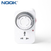 24-Hour Mechanical Programmable Electronic Multi-Function Socket Plug Timer