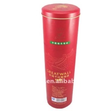 exquisite red wine packing tin case