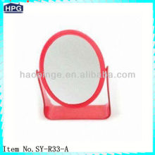 plastic stand desktop mirror
