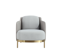 Stainless Flannel Finish Relax Modern Living Room Chairs