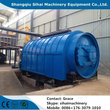 waste plastic pyrolysis plant with 90% oil yield