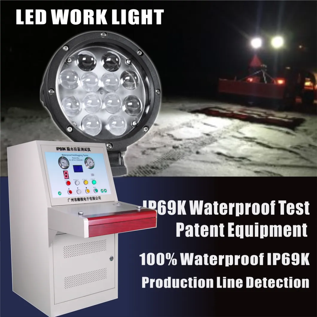 Auto LED Work Light 60W for Vehicles Trucks Working Light IP69K Waterproof