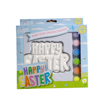Happy Easter gypsum Painting Kit