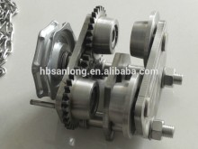 Geard trolley for stainless steel chain hoists