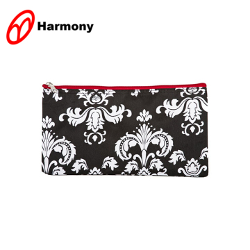 Western style printing ziplock small makeup bag