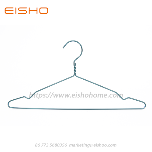 Aluminum Wire Laundry Clothes Hanger Wth Notched AL014