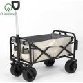 300lbs Capacity Foldable Utility Wagons with Side Pockets