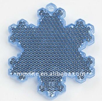 Pedestrian Reflector Snow Crystal