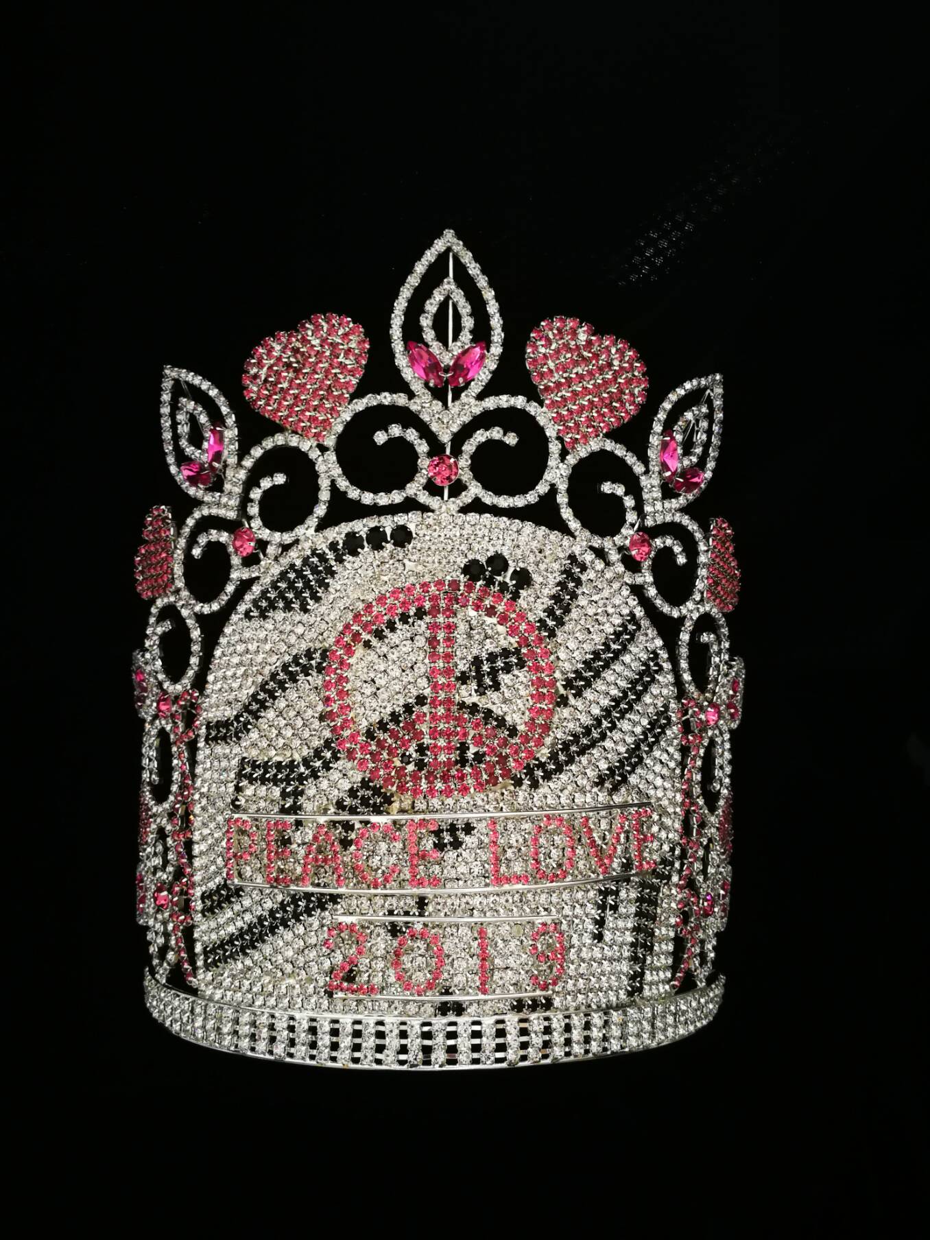 Perfect Love Tall Large Pageant Queen Crown