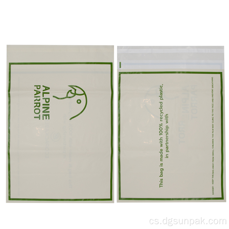 obálky Odesílání oděvů mailer recyklovatelné poštovní tašky