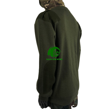 2024 Pure Cotton Pullover Hoodie Knitted Cashmere Sweater