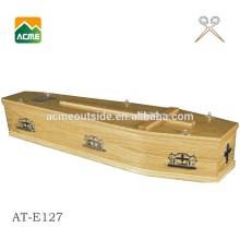luxury flat packed coffin supplier