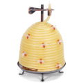 80-Hour Vertical Pure Beeswax Candles with Cotton Wick