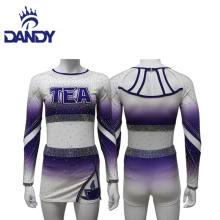 Custom Striped Sublimated Cheerleader Dress