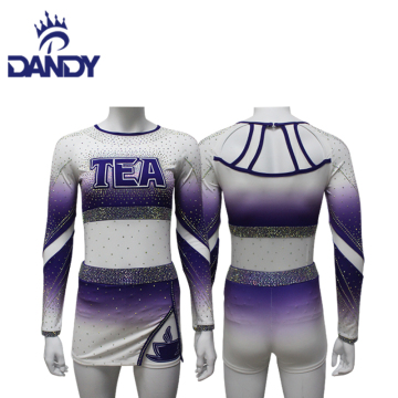 Custom Striped Sublimated Cheerleader Dress