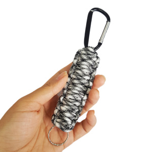 Camping Paracord sécurité mousqueton Clip porte-clés