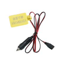 3-pole Car Cigarette Lighter Power Cord