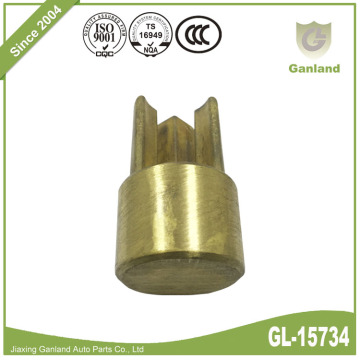 Curtain Side Brass Top Adaptor 34mm